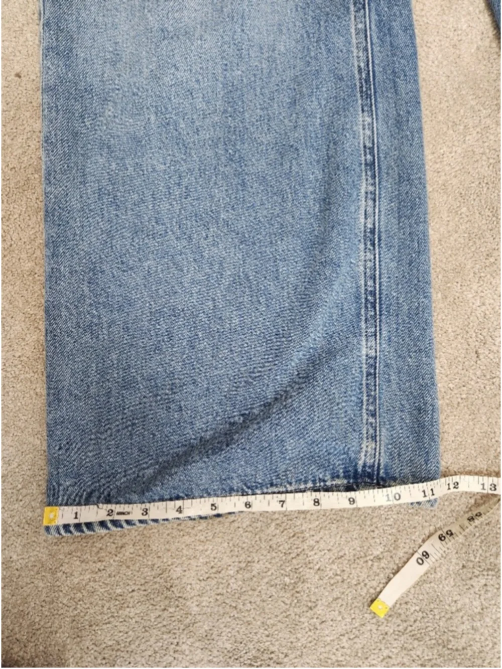 Buffalo Alecia Wide Leg High Rise Jeans Denim Sz W31 Baggy Oversized Comfortable